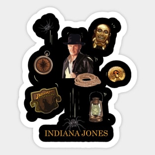 Adventure Gem Indiana Sticker